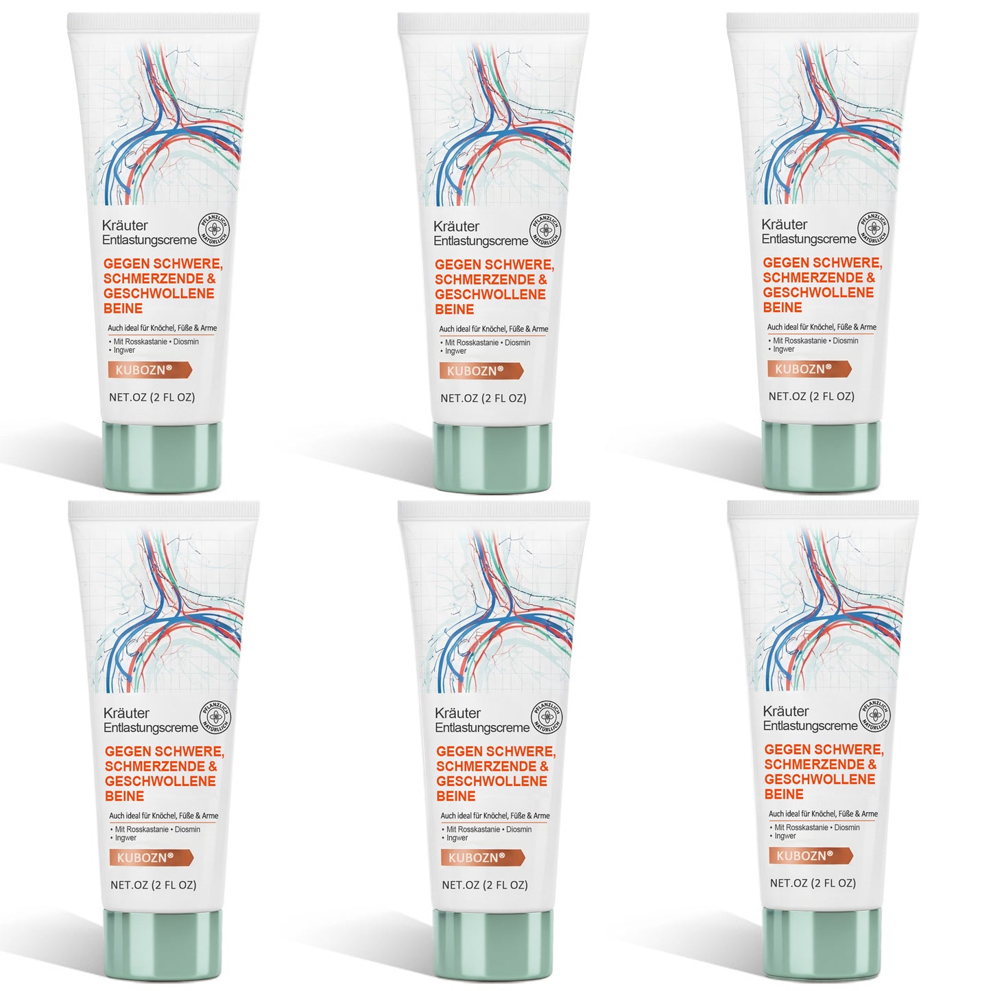 🌿 KUBOZN® Lymphatische Entgiftungs-Herbal-Creme (2025 VERSION)