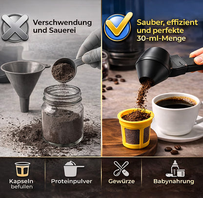 KUBOZN® Mehrzweck-Präzisionslöffel & Trichter für Pulver