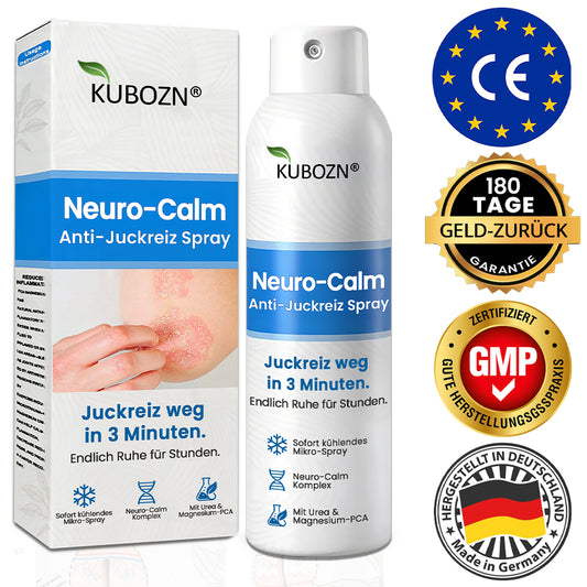 ✅KUBOZN® Neuro-Calm Anti-Juckreiz Akut-Spray – 3-Minuten-Ruhe bei Juckreiz