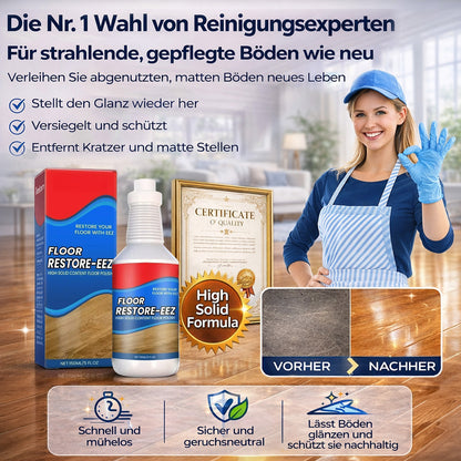 Healrize® Floor Restorer – Hochglanz-Finish & Versiegelung ohne Giftstoffe