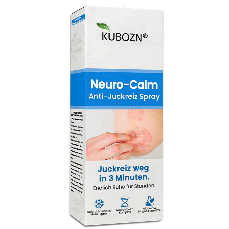 ✅KUBOZN® Neuro-Calm Anti-Juckreiz Akut-Spray – 3-Minuten-Ruhe bei Juckreiz