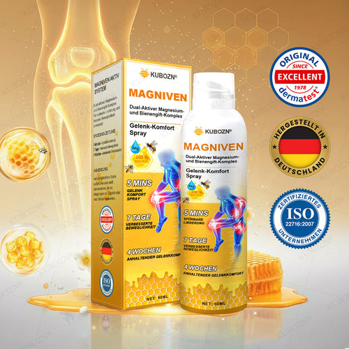 🇩🇪🛡️ KUBOZN® MagniVen Gelenk-Spray – Schnell. Beweglich. Spürbar.
