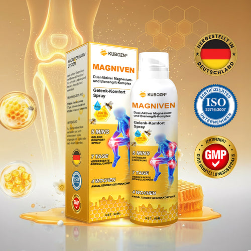🇩🇪🛡️ KUBOZN® MagniVen Gelenk-Spray – Schnell. Beweglich. Spürbar. 🅱︎