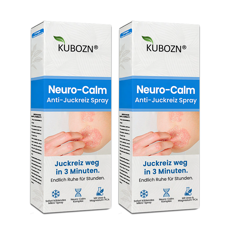 ✅KUBOZN® Neuro-Calm Anti-Juckreiz Akut-Spray – 3-Minuten-Ruhe bei Juckreiz