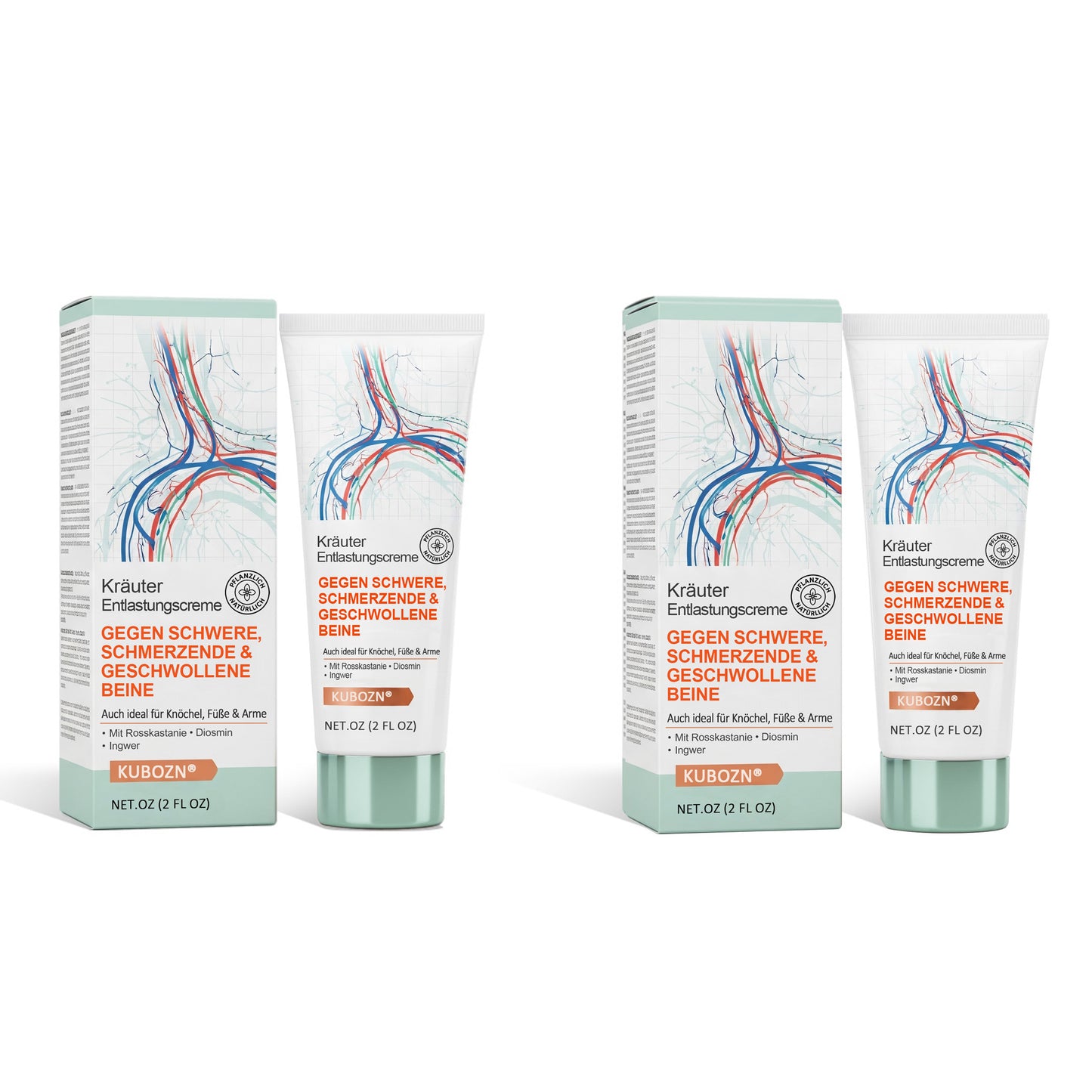 🌿 KUBOZN® Lymphatische Entgiftungs-Herbal-Creme (2025 VERSION)