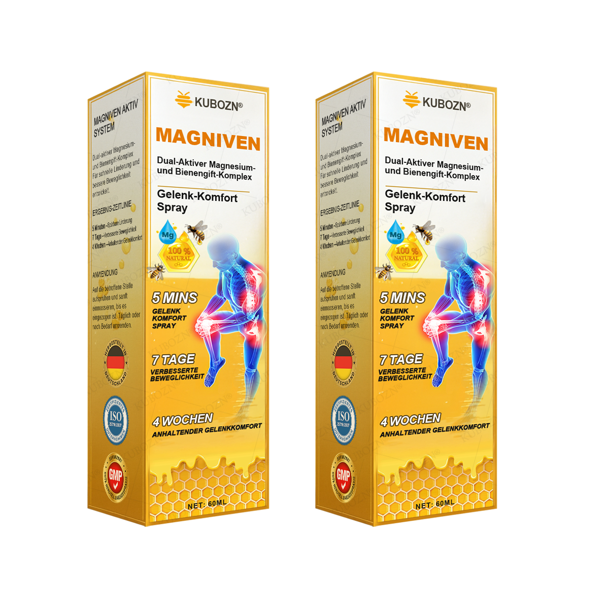 🇩🇪🛡️ KUBOZN® MagniVen Gelenk-Spray – Schnell. Beweglich. Spürbar. 🅱︎