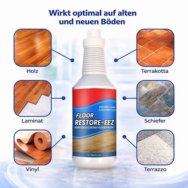 Healrize® Floor Restorer – Hochglanz-Finish & Versiegelung ohne Giftstoffe