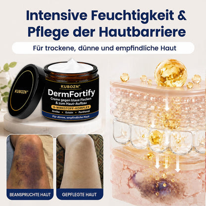 Kubozn® DermFortify – Spezial-Creme gegen blaue Flecken & zum Haut-Aufbau bei dünner, empfindlicher Haut