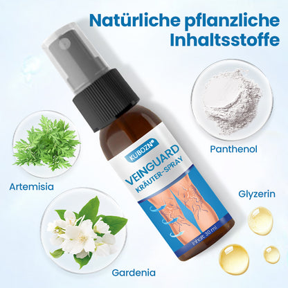 KUBOZN® VeinGuard Kräuterspray-✅Klinisch erwiesen, um Krampfadern in nur 7 Tagen zu beseitigen! (OFFER)