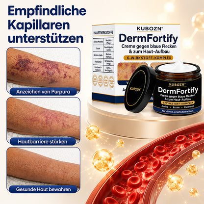 Kubozn® DermFortify – Spezial-Creme gegen blaue Flecken & zum Haut-Aufbau bei dünner, empfindlicher Haut