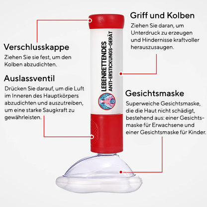 Bikenda® LEBENRETTENDES ANTI-ERSTICKUNGS-GERÄT 🅱︎