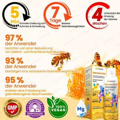 🇩🇪🛡️ KUBOZN® MagniVen Gelenk-Spray – Schnell. Beweglich. Spürbar. 🅱︎