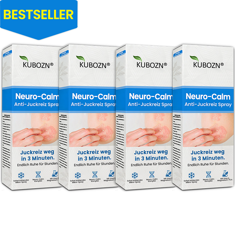 ✅KUBOZN® Neuro-Calm Anti-Juckreiz Akut-Spray – 3-Minuten-Ruhe bei Juckreiz