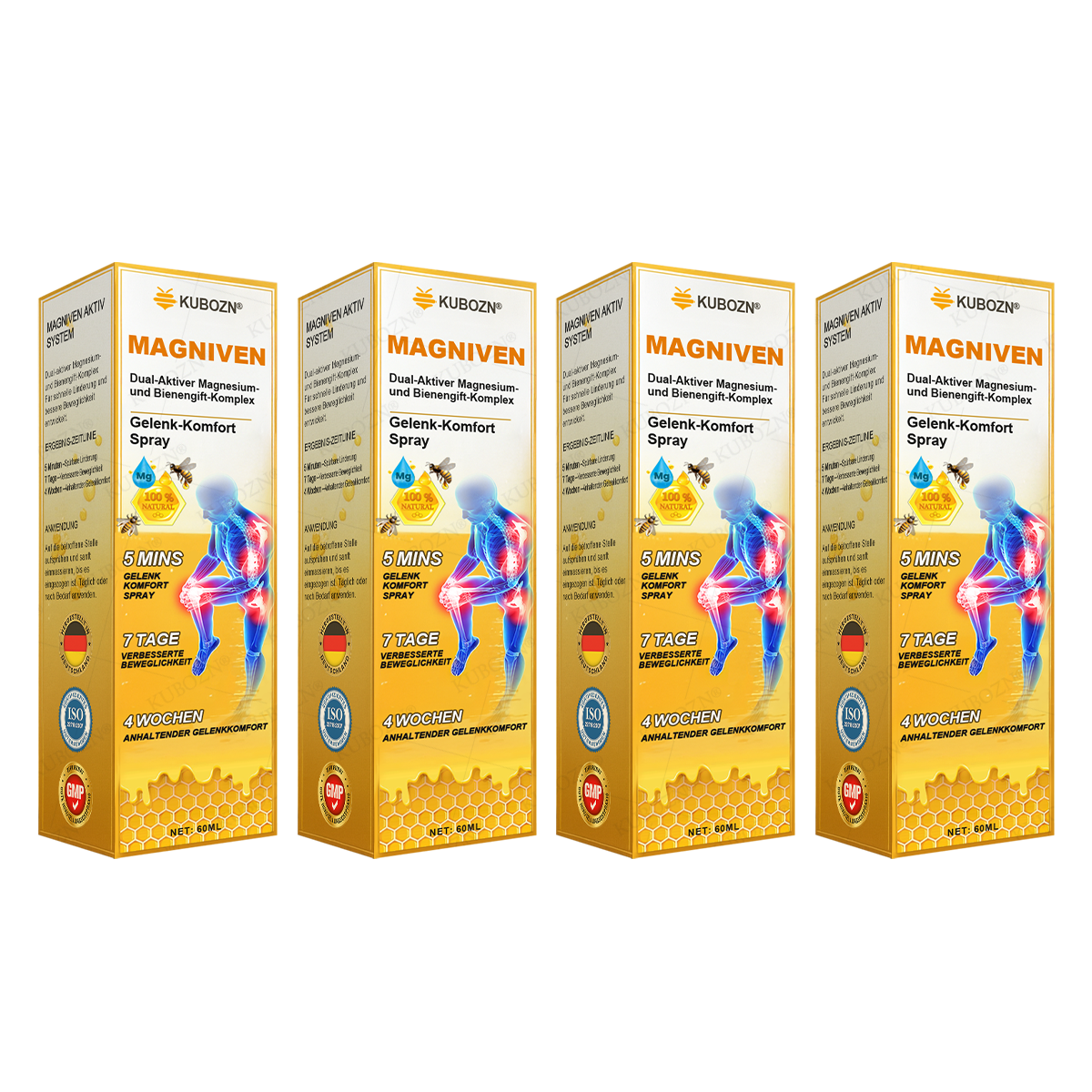 🇩🇪🛡️ KUBOZN® MagniVen Gelenk-Spray – Schnell. Beweglich. Spürbar. 🅱︎