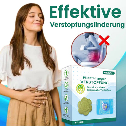 KUBOZN® Pflaster gegen Verstopfung
