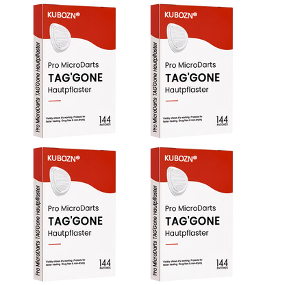 KUBOZN® Pro MicroDarts TAG'Gone Hautpflaster zur Skin-Tag-Entfernung