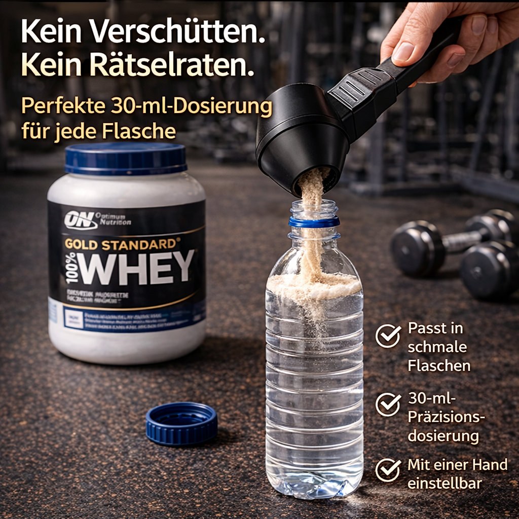 KUBOZN® Mehrzweck-Präzisionslöffel & Trichter für Pulver