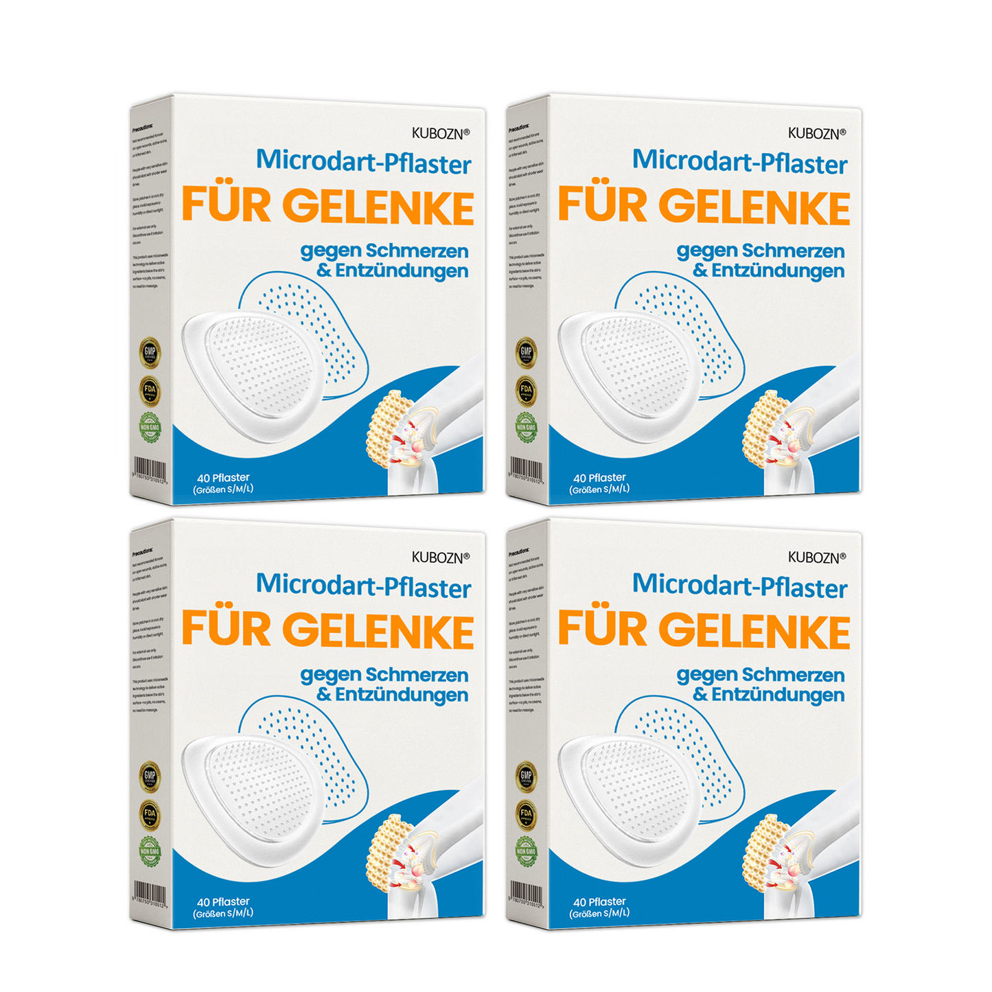 ✅KUBOZN® Mikronadel-Pflaster gegen Gelenkschmerzen & Entzündungen