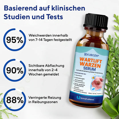 KUBOZN® WartLift Flüssigkeit zur Entfernung von Hühneraugen 🅱︎