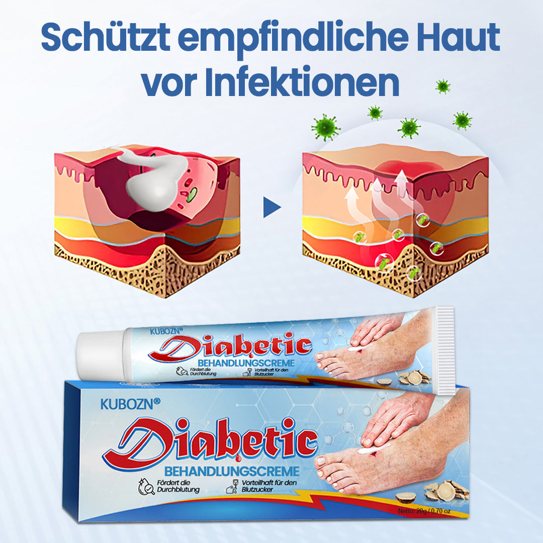 KUBOZN® VitaGluco Diabetes-Behandlungssalbe🌿 Dermatologisch getestet & empfohlen (offer)