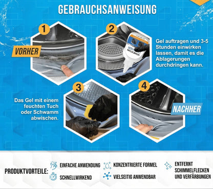 KUBOZN® Anti-Schimmel-Gel – Wirkt tiefenwirksam gegen Schwarzschimmel ohne Kraftaufwand
