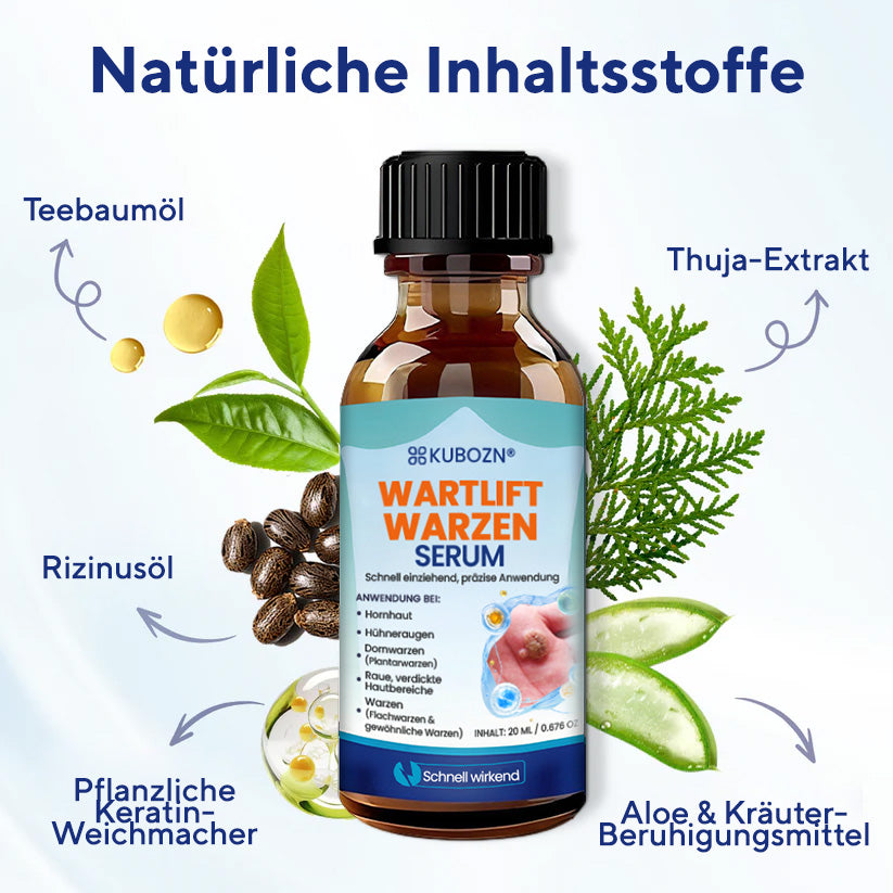 KUBOZN® WartLift Flüssigkeit zur Entfernung von Hühneraugen 🅱︎