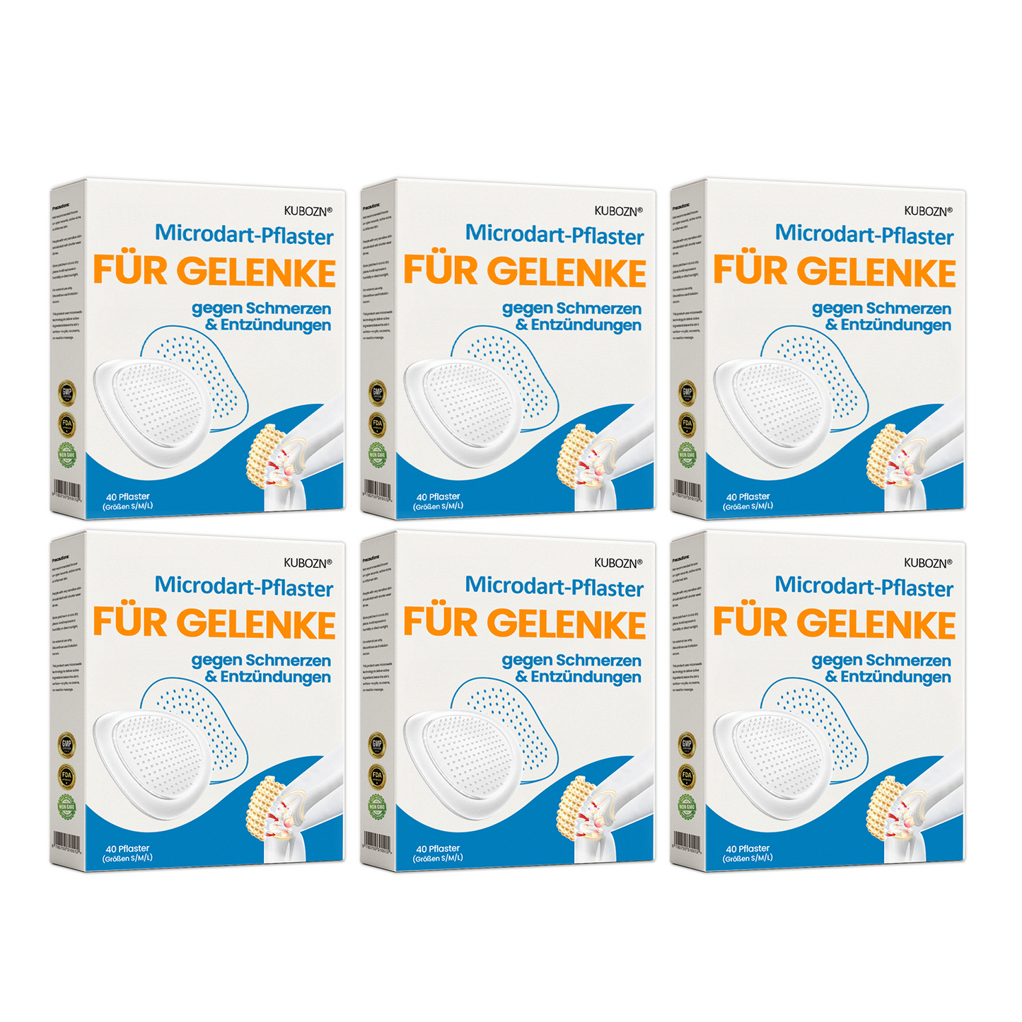 ✅KUBOZN® Mikronadel-Pflaster gegen Gelenkschmerzen & Entzündungen