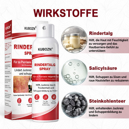 KUBOZN® Rindertalg-Spray für juckende, schuppige Psoriasis-Haut