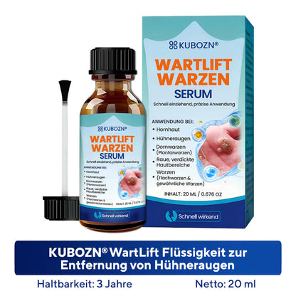 KUBOZN® WartLift Flüssigkeit zur Entfernung von Hühneraugen 🅱︎