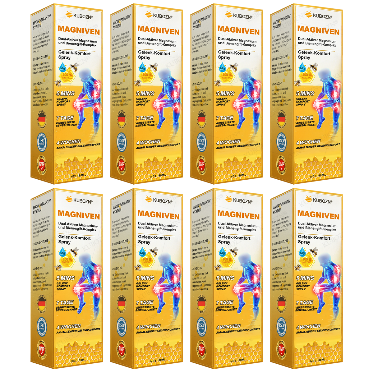 8 Flaschen – 🧡 Maximal-Vorrat für Langzeiteffekt