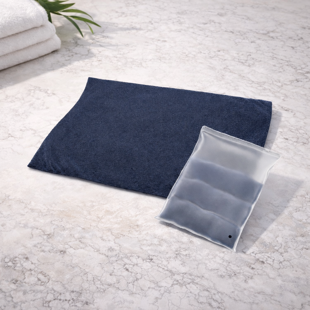 KUBOZN® Schnelltrocknende Mikrofaser-Tücher im 3er-Set – Gedrehte Schlingen für extra Saugkraft