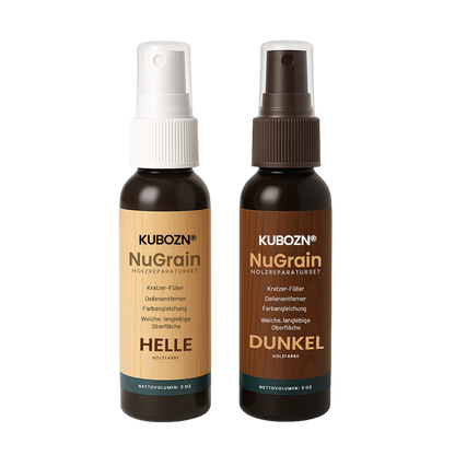 KUBOZN® NuGrain Holzreparatur-Set – 60s Reparatur & 3D-Holzfaser-Technologie