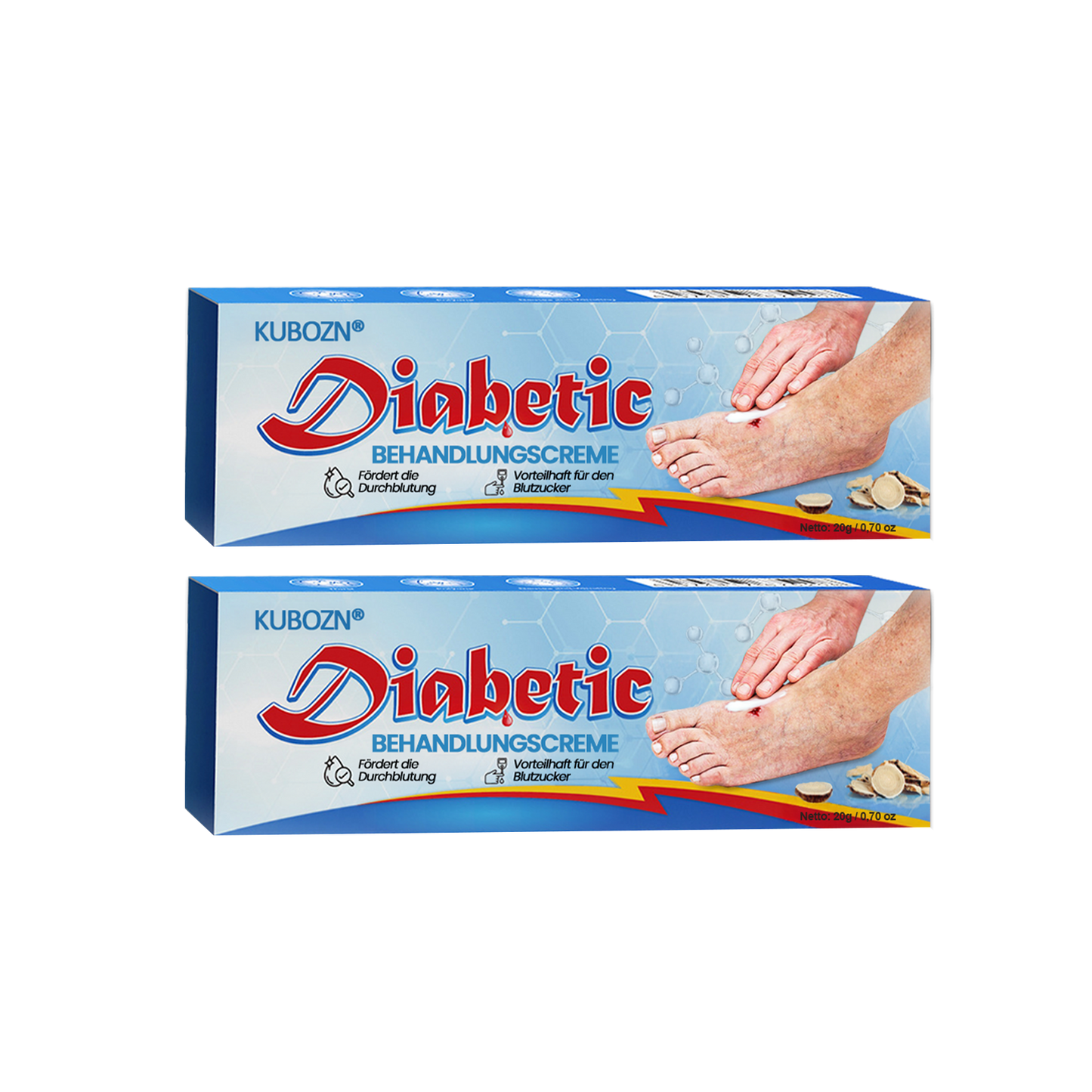 KUBOZN® VitaGluco Diabetes-Behandlungssalbe🌿 Dermatologisch getestet & empfohlen
