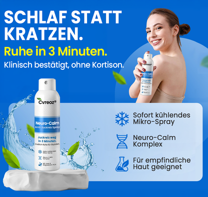 ✅KUBOZN® Neuro-Calm Anti-Juckreiz Akut-Spray – 3-Minuten-Ruhe bei Juckreiz