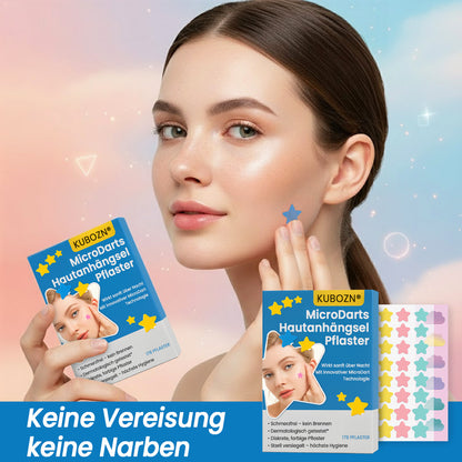✨ KUBOZN® MicroDarts Hautanhängsel-Pflaster – Sanfte Pflege mit verspielten Formen 🅱︎