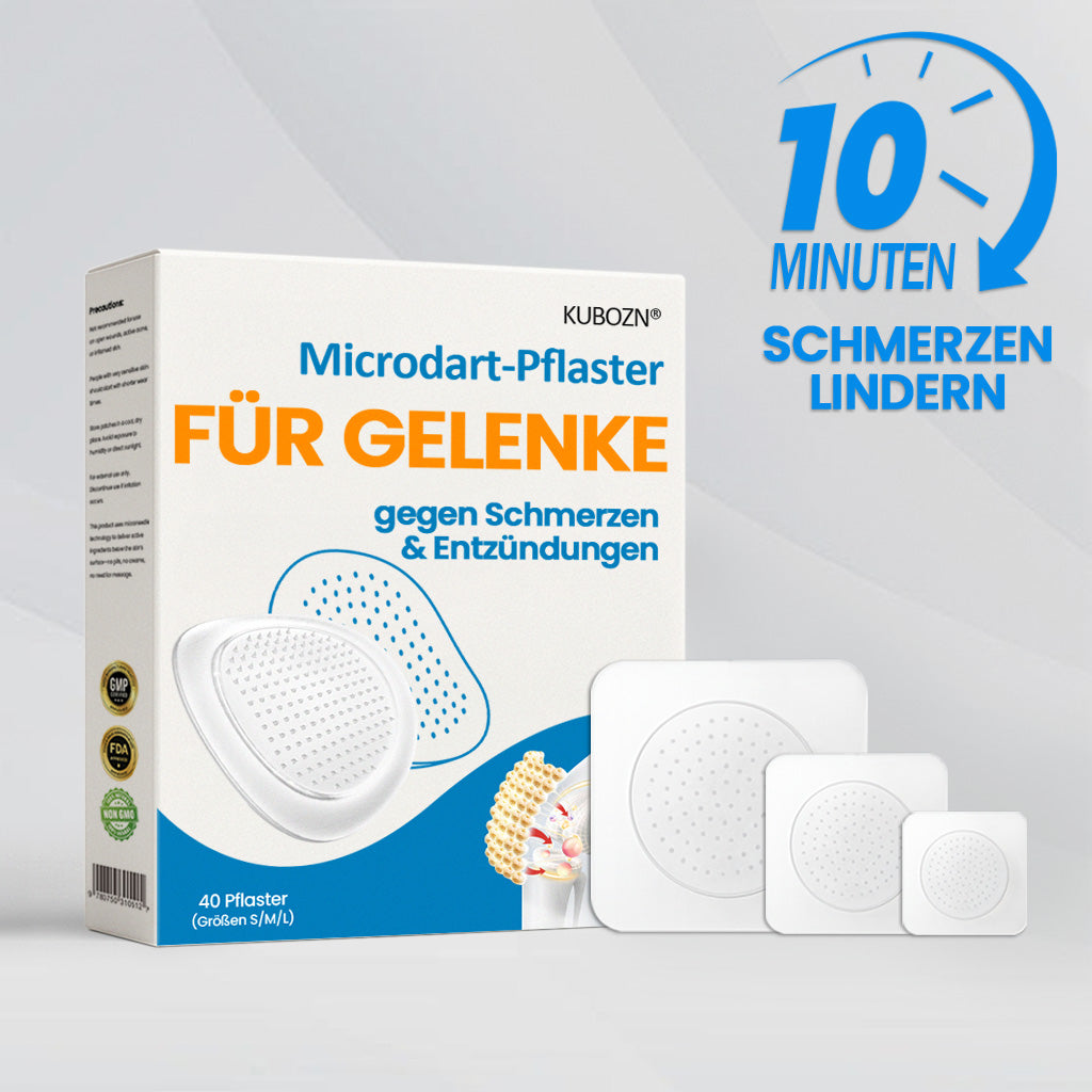 ✅KUBOZN® Mikronadel-Pflaster gegen Gelenkschmerzen & Entzündungen