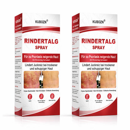 KUBOZN® Rindertalg-Spray für juckende, schuppige Psoriasis-Haut