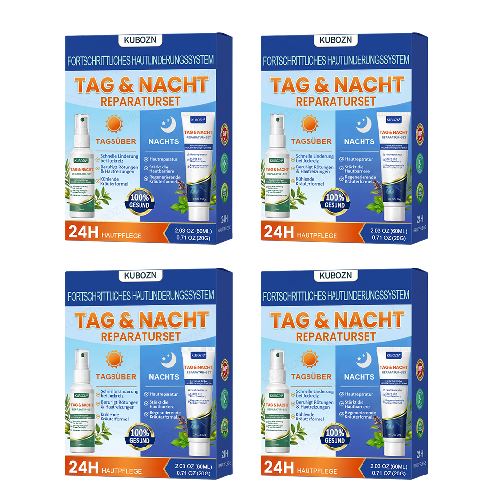 4 Systeme: 30 Tage Komplette Haut-Erneuerung