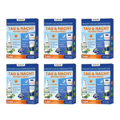 KUBOZN® Psoriasis Tag & Nacht System – 100% steroidfrei gegen Schuppen & Plaque