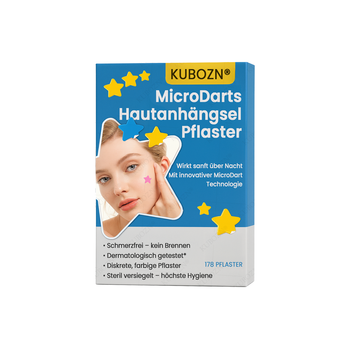 ✨ KUBOZN® MicroDarts Hautanhängsel-Pflaster – Sanfte Pflege mit verspielten Formen 🅱︎