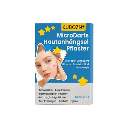✨ KUBOZN® MicroDarts Hautanhängsel-Pflaster – Sanfte Pflege mit verspielten Formen 🅱︎