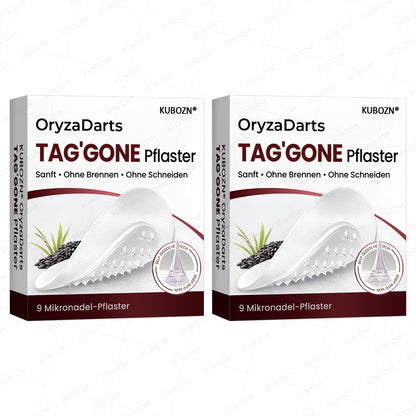 KUBOZN® OryzaDarts TAG’GONE – Schmerzfreie Entfernung an der Wurzel dank Schwarzer-Reis-Mikrotechnologie ✨