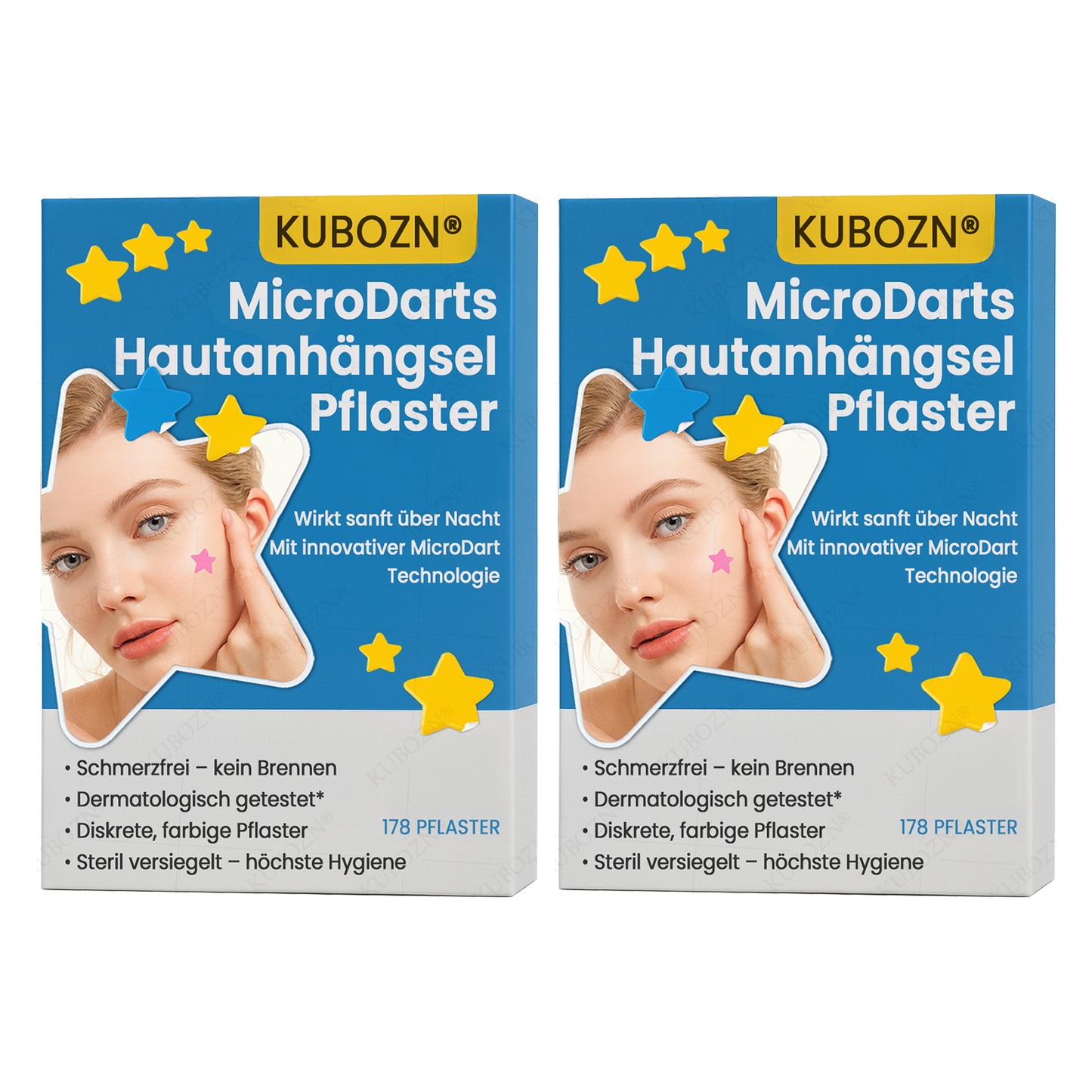 ✨ KUBOZN® MicroDarts Hautanhängsel-Pflaster – Sanfte Pflege mit verspielten Formen 🅱︎