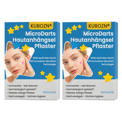 ✨ KUBOZN® MicroDarts Hautanhängsel-Pflaster – Sanfte Pflege mit verspielten Formen 🅱︎
