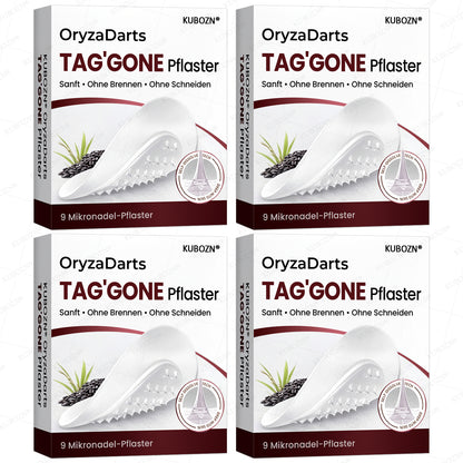 KUBOZN® OryzaDarts TAG’GONE – Schmerzfreie Entfernung an der Wurzel dank Schwarzer-Reis-Mikrotechnologie ✨
