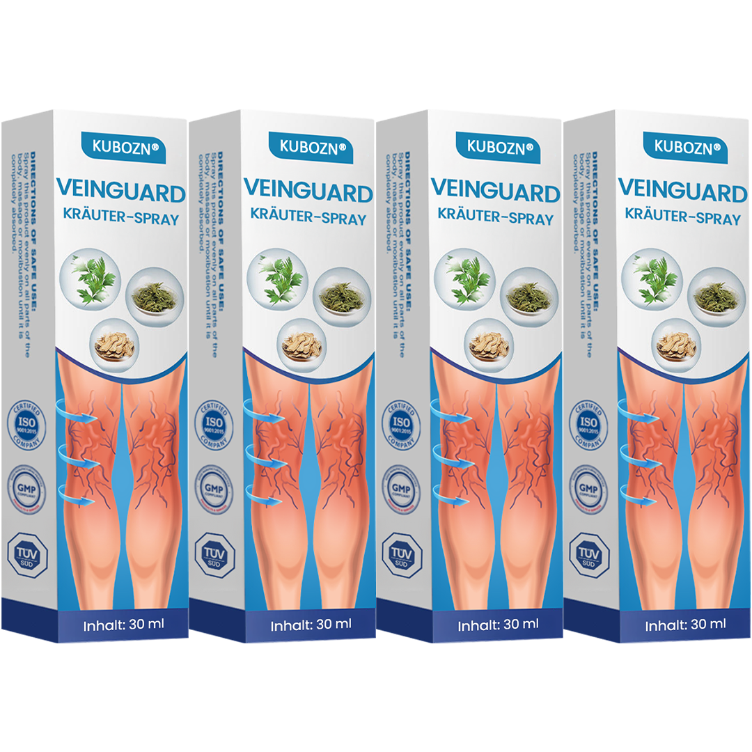 KUBOZN® VeinGuard Kräuterspray-✅Klinisch erwiesen, um Krampfadern in nur 7 Tagen zu beseitigen! (OFFER)