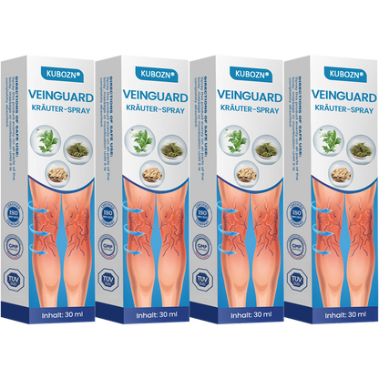 KUBOZN® VeinGuard Kräuterspray-✅Klinisch erwiesen, um Krampfadern in nur 7 Tagen zu beseitigen! (OFFER)