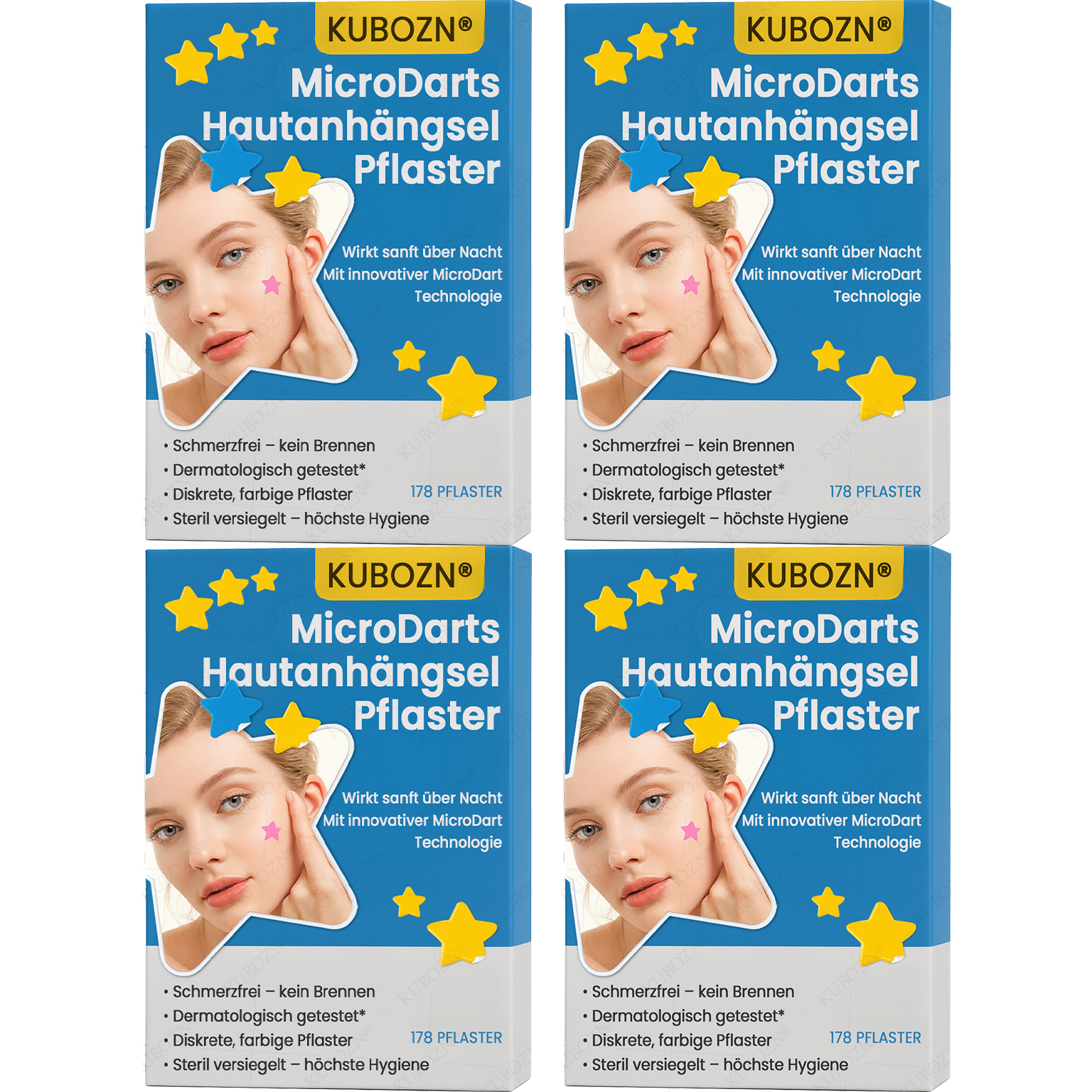 4 Stück – Intensive Behandlung 💪