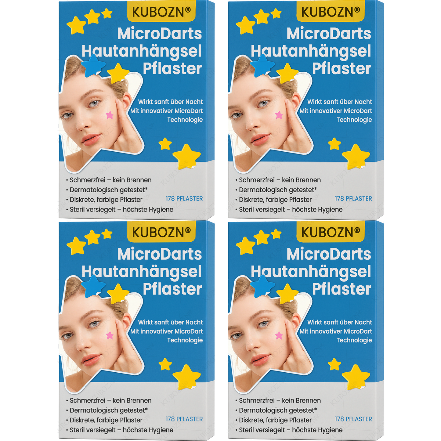 ✨ KUBOZN® MicroDarts Hautanhängsel-Pflaster – Sanfte Pflege mit verspielten Formen 🅱︎