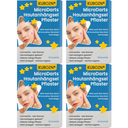 ✨ KUBOZN® MicroDarts Hautanhängsel-Pflaster – Sanfte Pflege mit verspielten Formen 🅱︎